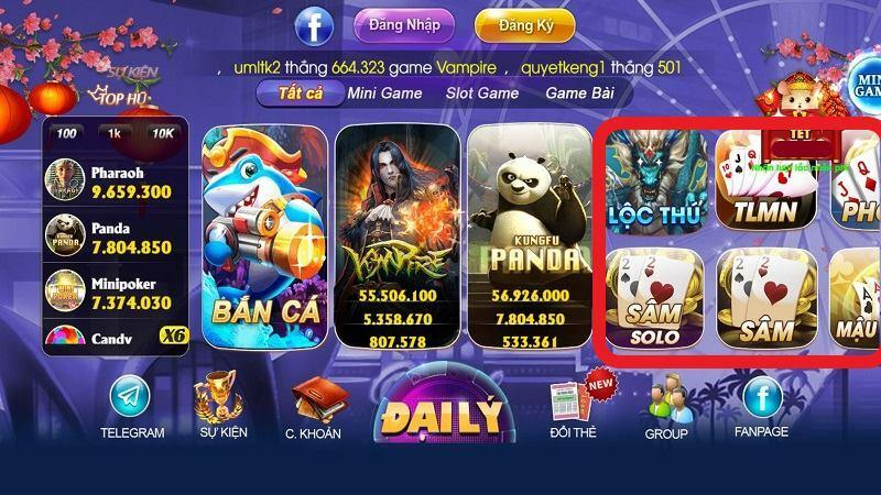 Kho game ấn tượng mà SocVip đang sở hữu