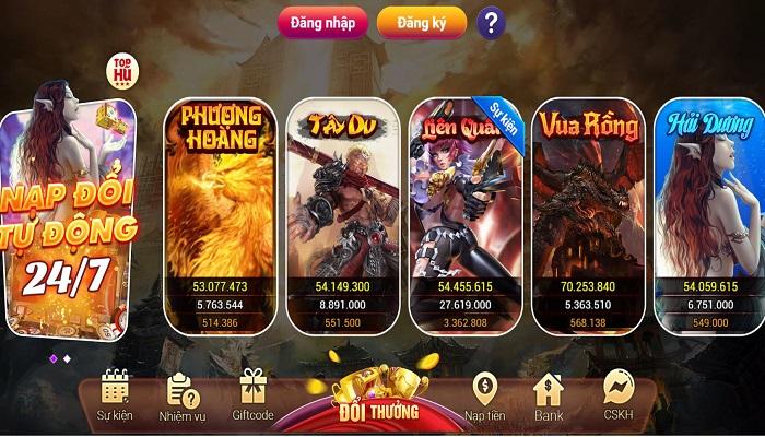 Kho game ấn tượng tại 9Fun được game thủ yêu thích