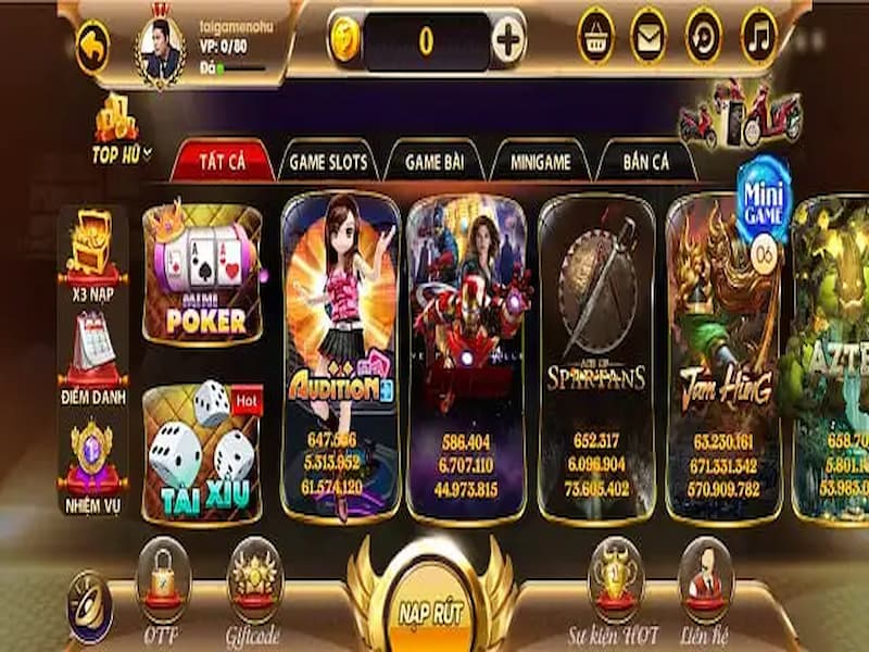 Roy79 Club gây ấn tượng với bộ sưu tập game bài online