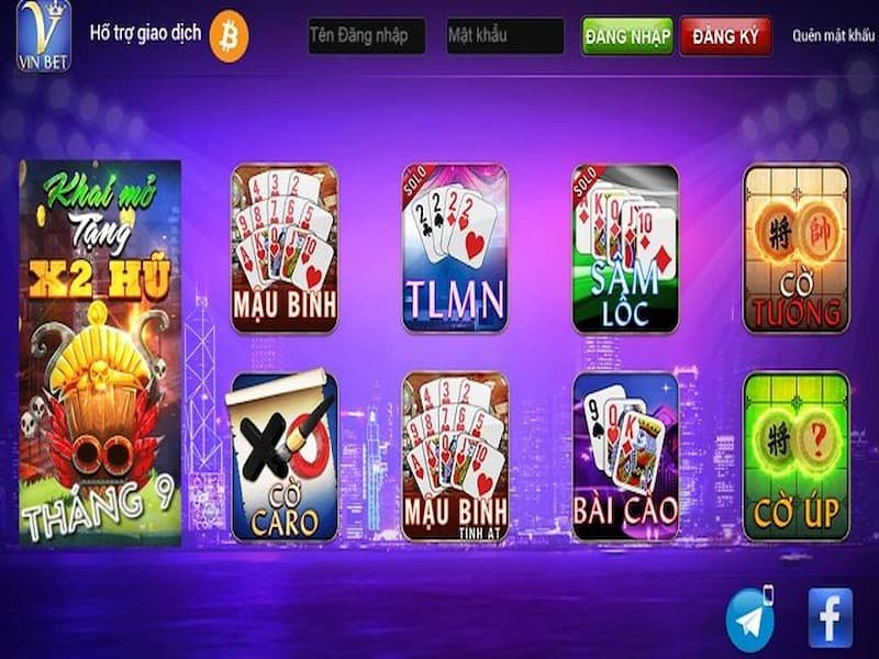 VinBet Club mở ra một thế giới game đa dạng cho người chơi