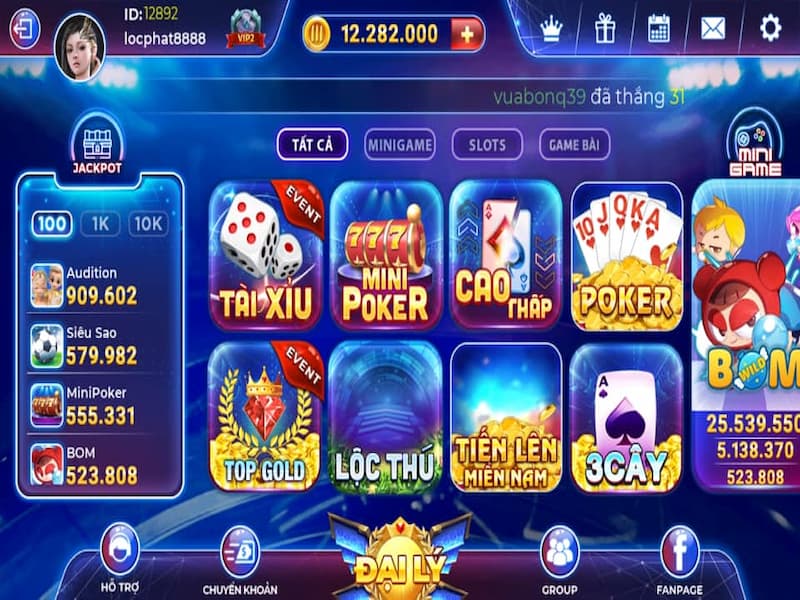 Xanh9 Club có bộ sưu tập game trí tuệ phong phú